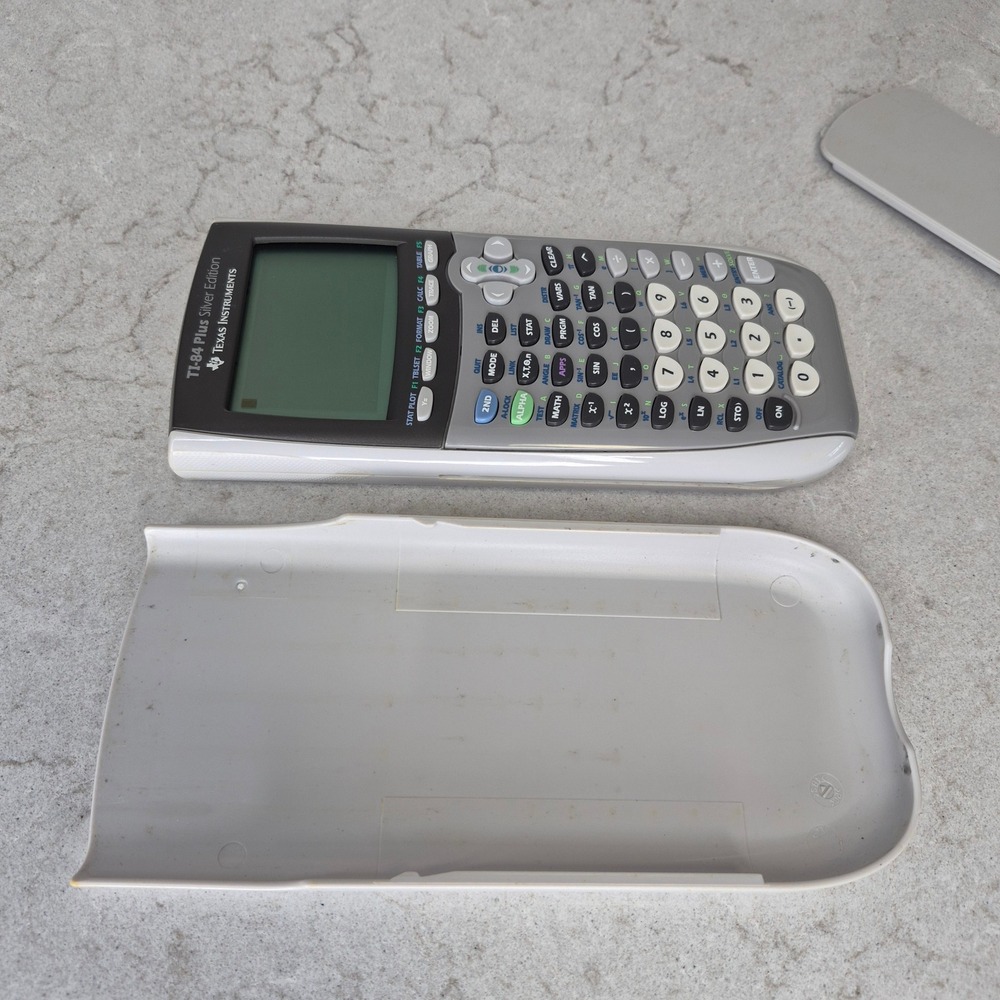 Texas Instruments TI-84 Plus Silver Edition Graphing Calculator Tested - Picture 3 of 10